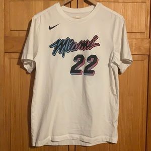 Nike Jimmy Butler Miami heat shirt jersey
